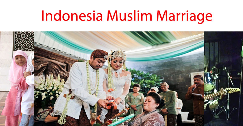Islamic Marriage Wedding in Indonesia
