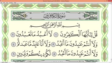 Surah Al-Kafirun